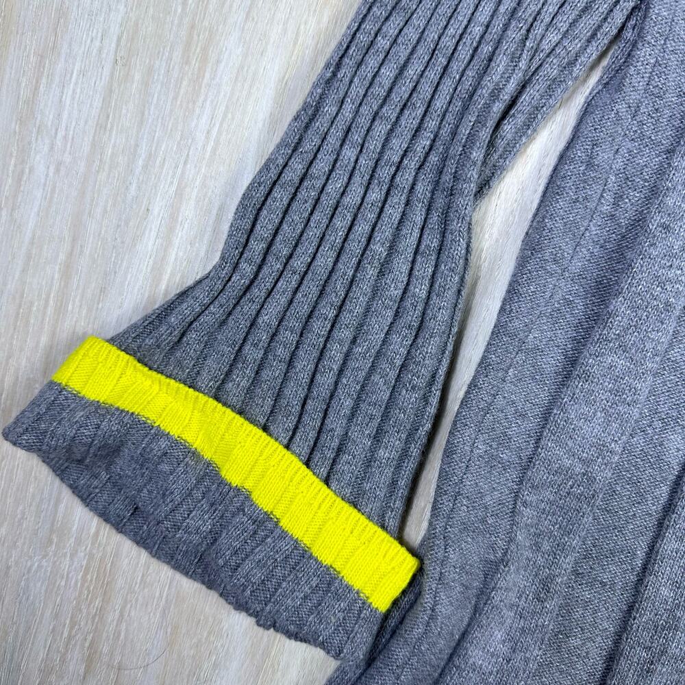 Anthropologie Arseneau Ribbed Casual High Neck Knee Length Sweater Dress Small - Picture 6 of 15